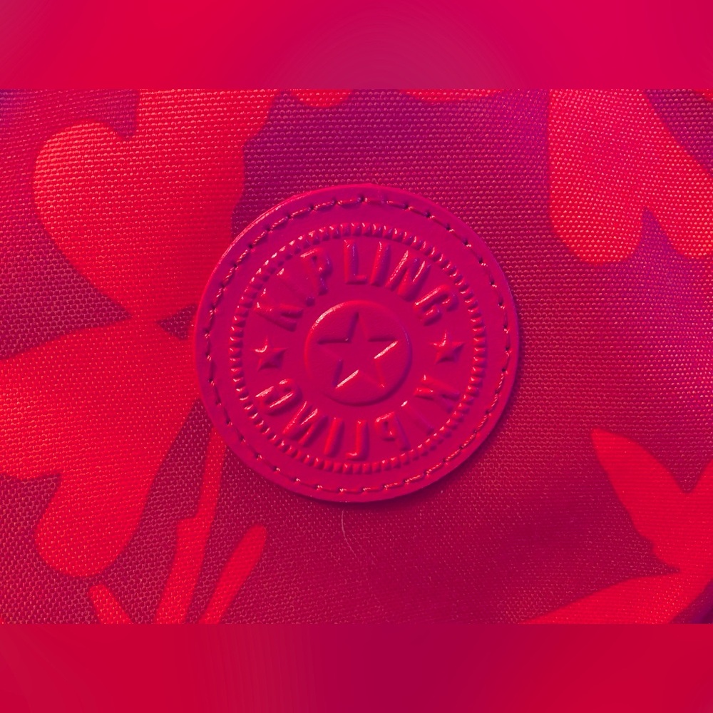 ☘️Kipling Jesper mini crossbody bag, in coral flowers - Picture 2 of 11